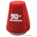 Couvercle de filtre sport K&N conique, rouge (22-2030PR), Vignette 2