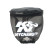 Couvercle de filtre sport K&N noir (RC-1820DK), Vignette 2