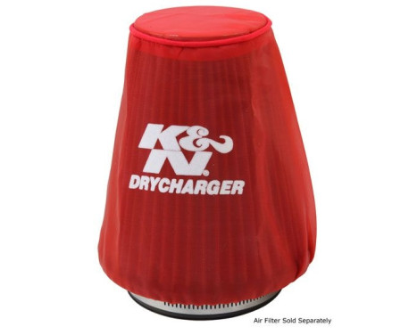 K & N Cache en nylon conique, rouge (22-2030PR), Image 2