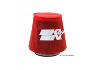 K & N Cache en nylon conique, rouge (22-2040PR)