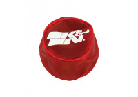 K & N Cache en nylon conique, rouge (22-2042PR)