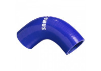 Samco Standard Coudes bleu 90Gr. 35mm 102mm