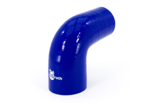 Tuyau en silicone Bonrath Réducteur à 90 ° - Longueur: 50mm - Ø57> 51mm