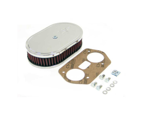 Filtre de carburateur K & N DDO 178mm x 114mm ovale 45mm Hauteur (56-1160)