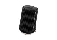 Filtre à air noir K&N Universal Dryflow, connexion conique 102 mm, fond 137 mm, haut 114 mm, haut 178 mm