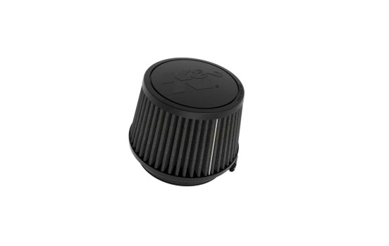 Filtre à air noir K&N Universal Dryflow, connexion conique 102 mm, fond 137 mm, haut 114 mm, haut 87 mm