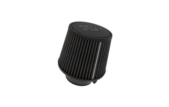 Filtre à air noir K&N Universal Dryflow, connexion conique 76 mm, fond 152 mm, haut 127 mm, haut 127 mm