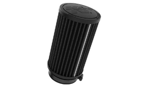 Filtre à air noir K&N Universal Dryflow rond, connexion 64 mm, diamètre 89 mm, hauteur 152 mm (RU-3131, Image 2