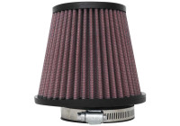 Filtre à air universel K&N Connexion conique 73 mm, bas 132 mm, haut 89 mm, hauteur 113 mm (RU-4570)