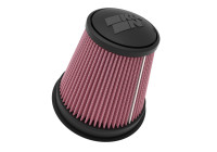 Filtre à air universel K&N, connexion conique de 127 mm, fond de 216 mm, haut de 127 mm, hauteur de 203 mm (RU-5303