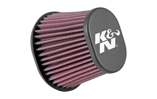 Filtre à air universel K&N, connexion ovale/conique 62 mm, fond 114 mm x 95 mm, haut 76 mm x 51 mm, 102 m