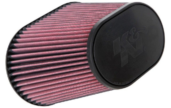 Filtre à air universel K&N ovale/conique avec raccord ovale, raccord 178x132mm, fond 254x159mm, Image 2