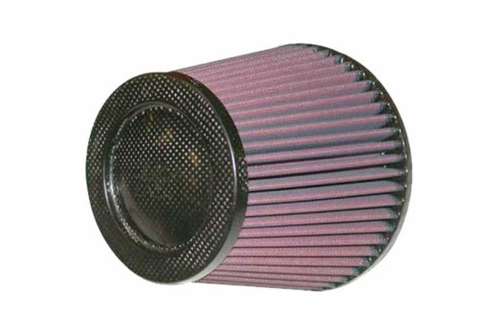 Filtre conique universel K & N avec raccordement 127mm, fond 165mm, maximum 114mm, hauteur 143mm, carbone, Image 2