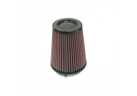 Filtre conique universel K&N Connexion 102 mm, bas 137 mm, haut 102 mm, hauteur 165 mm, haut en carbone (R