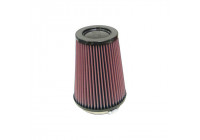 Filtre conique universel K & N, raccordement 102 mm, fond de 137 mm, haut de 102 mm, 178 mm, haut en carbone (RP-497