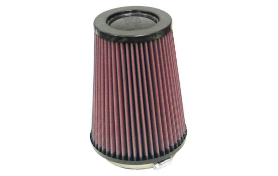 Filtre conique universel K & N, raccordement 102 mm, fond de 137 mm, haut de 102 mm, 178 mm, haut en carbone (RP-497, Image 2