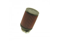 Filtre cylindrique universel K & N, 57 mm, raccordement 20 degrés, 89 mm extérieur, hauteur 127 mm (RU-1710)