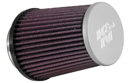 Filtre de remplacement universel K & N Raccord conique de 76 mm + couvercle en argent (RE-5287), Image 3