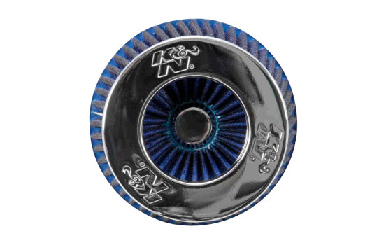Filtre de remplacement universel K&N série RG avec 3 diamètres de connexion bleu (RG-1001BL), Image 4
