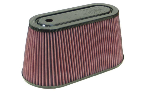 Filtre ovale / conique universel K & N avec raccord de 89mm, 151mm x 152mm en bas, 252mm x 100mm en haut, 152mm, Image 3