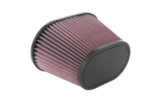 Filtre ovale/conique universel K&N, connexion centrale 89 mm, haut 159 mm x 101 mm, hauteur 140 mm (RU-5