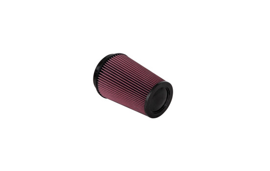 Filtre universel K&N - dessus en fibre de carbone - connexion 127 mm, fond 165 mm, haut 127 mm, hauteur 224 mm (R