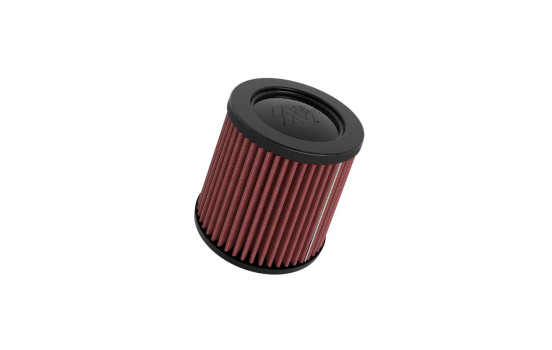 Filtre universel K&N - dessus en fibre de carbone - connexion 70 mm, fond 130 mm, haut 114 mm, hauteur 127 mm (RP