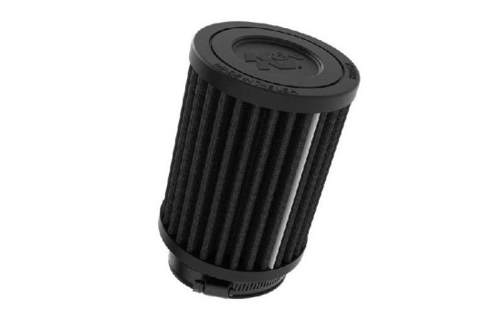 K&N Filtre à air universel Dryflow noir rond, connexion 48 mm, angle 10 degrés, diamètre 76 mm, 102 mm, Image 2