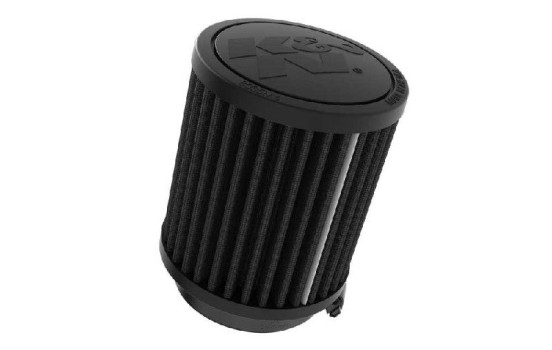 K&N Filtre à air universel Dryflow noir rond, connexion 62 mm, diamètre 89 mm, hauteur 102 mm (RU-3118, Image 2