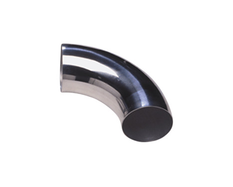 Tube de filtre à air en aluminium universel - 90 degrés - Diamètre 76 mm