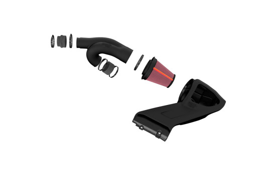 Admission d'air froid K&N NextGen compatible avec Ford F150 et F150 Raptor 2.7L/3.5L V6 2021- (50-2617) K&N, Image 2