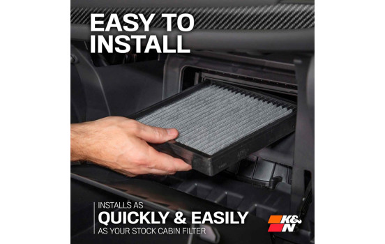 Filtre d'habitacle K&N compatible avec Audi A4 / A5 / A6 / A7 / A8 / Q5 / Q6 / Q7 / Q8 VF3027 K&N, Image 7