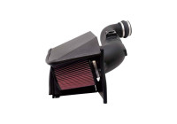 Kit de performance K&N 57i compatible avec Chevrolet Silverado 2500, 3500 6.6D avec filtre rond 2005-2007 ( 57-3057 K&N