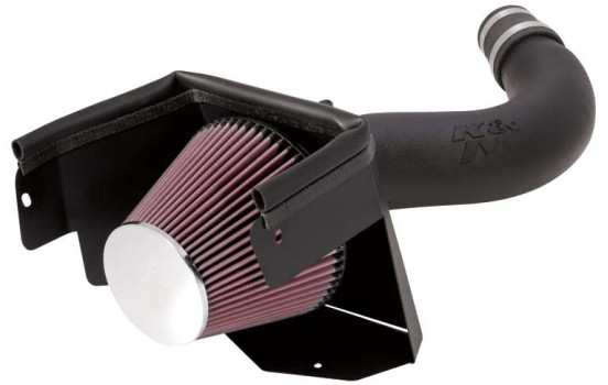 Kit de performance K&N 57i compatible avec Jeep Wrangler V6 - 3,8 L 2007-2010 (57-1553) K&N