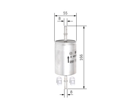 Bosch F5316 - Filtre à essence Auto, Image 2