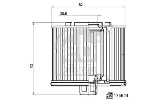 Filtre à carburant 175644 FEBI, Image 3