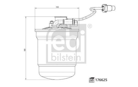 filtre à carburant 176625 FEBI, Image 3
