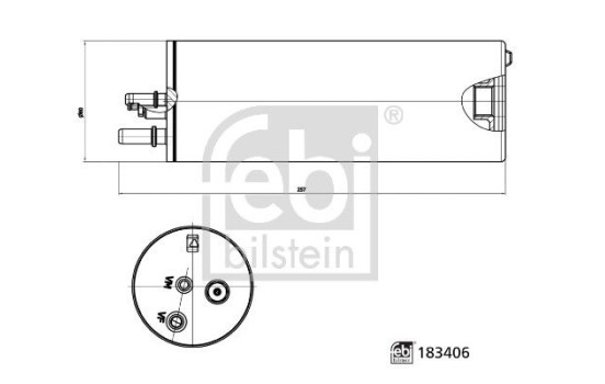 Filtre à carburant 183406 FEBI, Image 3