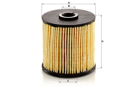Filtre à carburant ECO PU 7011 Z Mann, Image 2