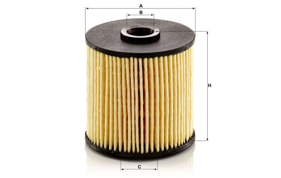 Filtre à carburant ECO PU7010Z Mann, Image 2