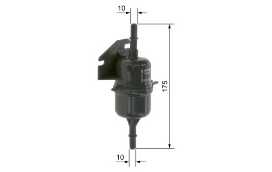 Filtre à carburant F3036 Bosch, Image 5