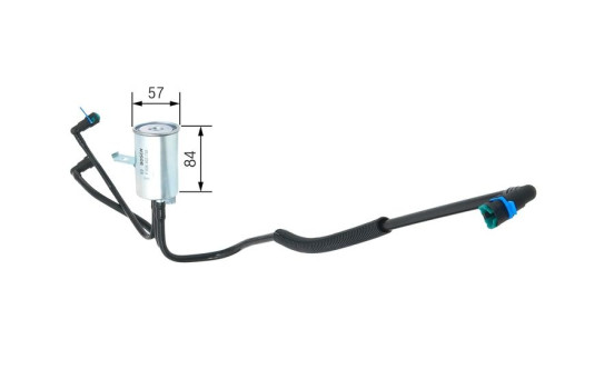 Filtre à carburant F3758 Bosch