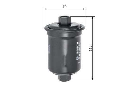 Filtre à carburant F5912 Bosch, Image 5
