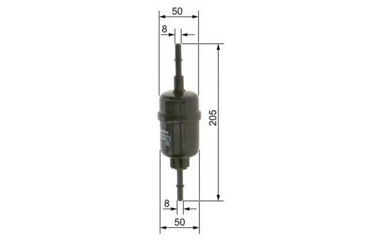 Filtre à carburant F5926 Bosch, Image 6