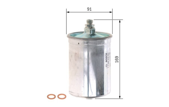 Filtre à carburant F8093 Bosch, Image 6