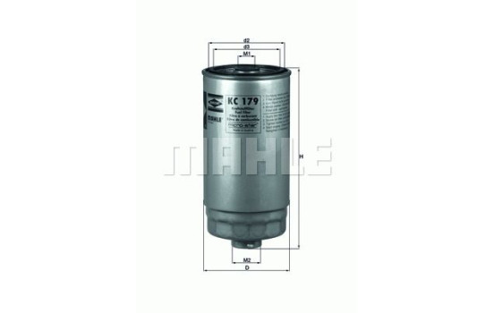 Filtre à carburant KC 179 Mahle