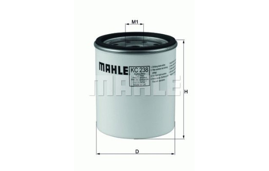 Filtre à carburant KC 238D Mahle