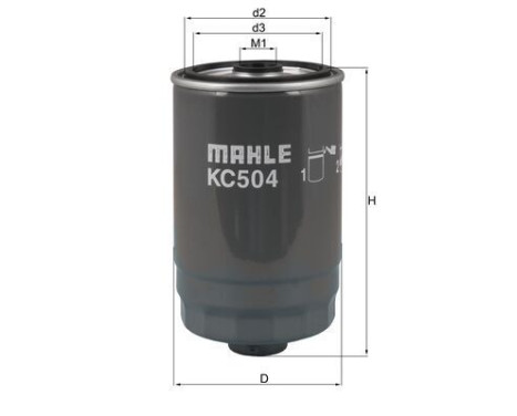 Filtre à carburant KC 504 Mahle