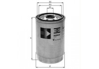 Filtre à carburant KC 63/1D Mahle