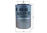 Filtre à carburant KC 82D Mahle